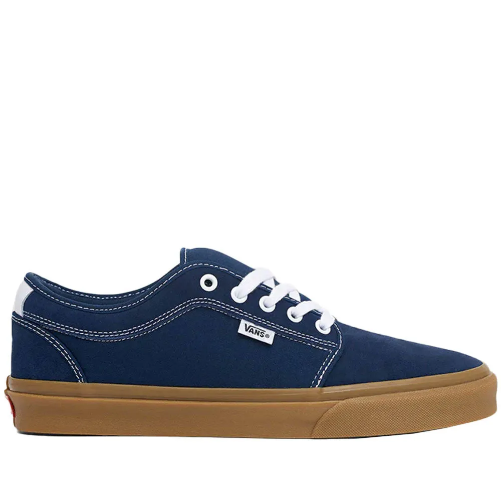 Vans Skate Chukka Low Trainer - Dress Blues/Gum