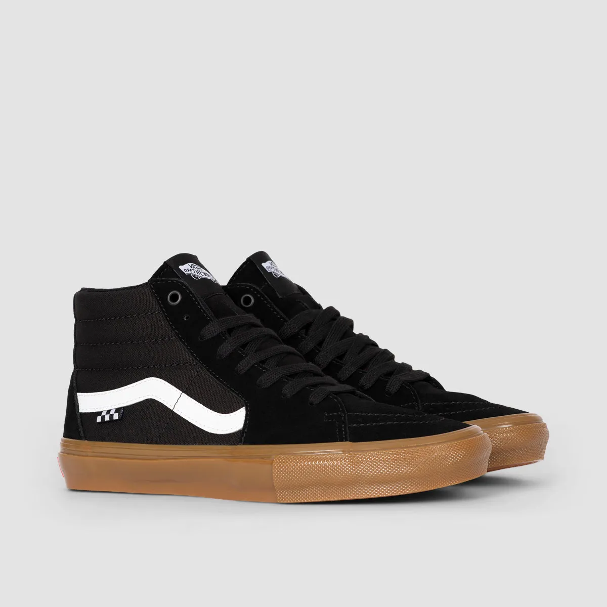 Vans Skate Sk8-Hi Shoes - Black/Gum