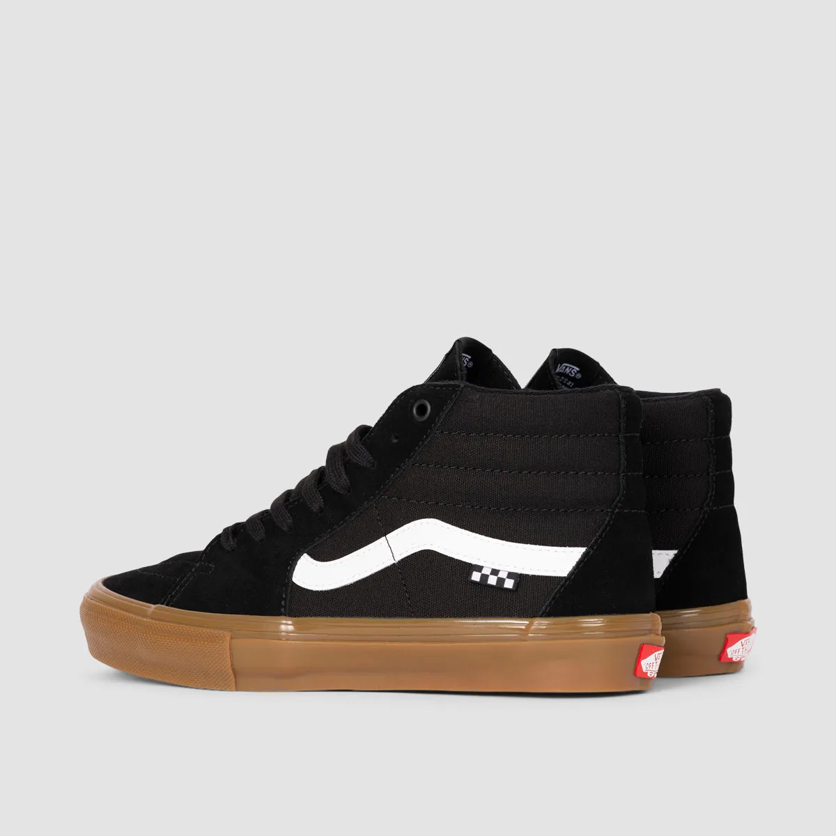 Vans Skate Sk8-Hi Shoes - Black/Gum