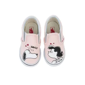 Vans x Peanuts Toddler's Classic Slip-On - Smack/Pearl