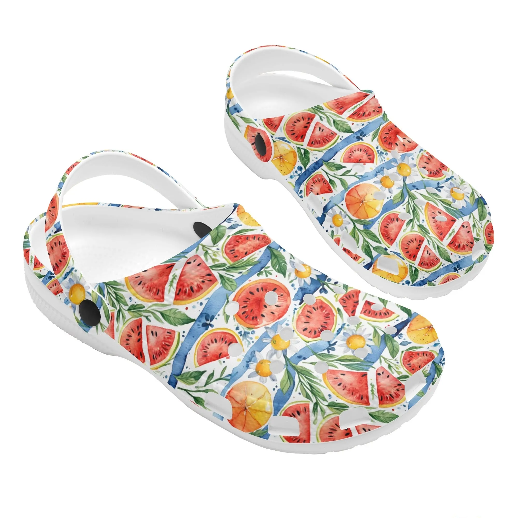 Watermelon Womens Vented Sandals