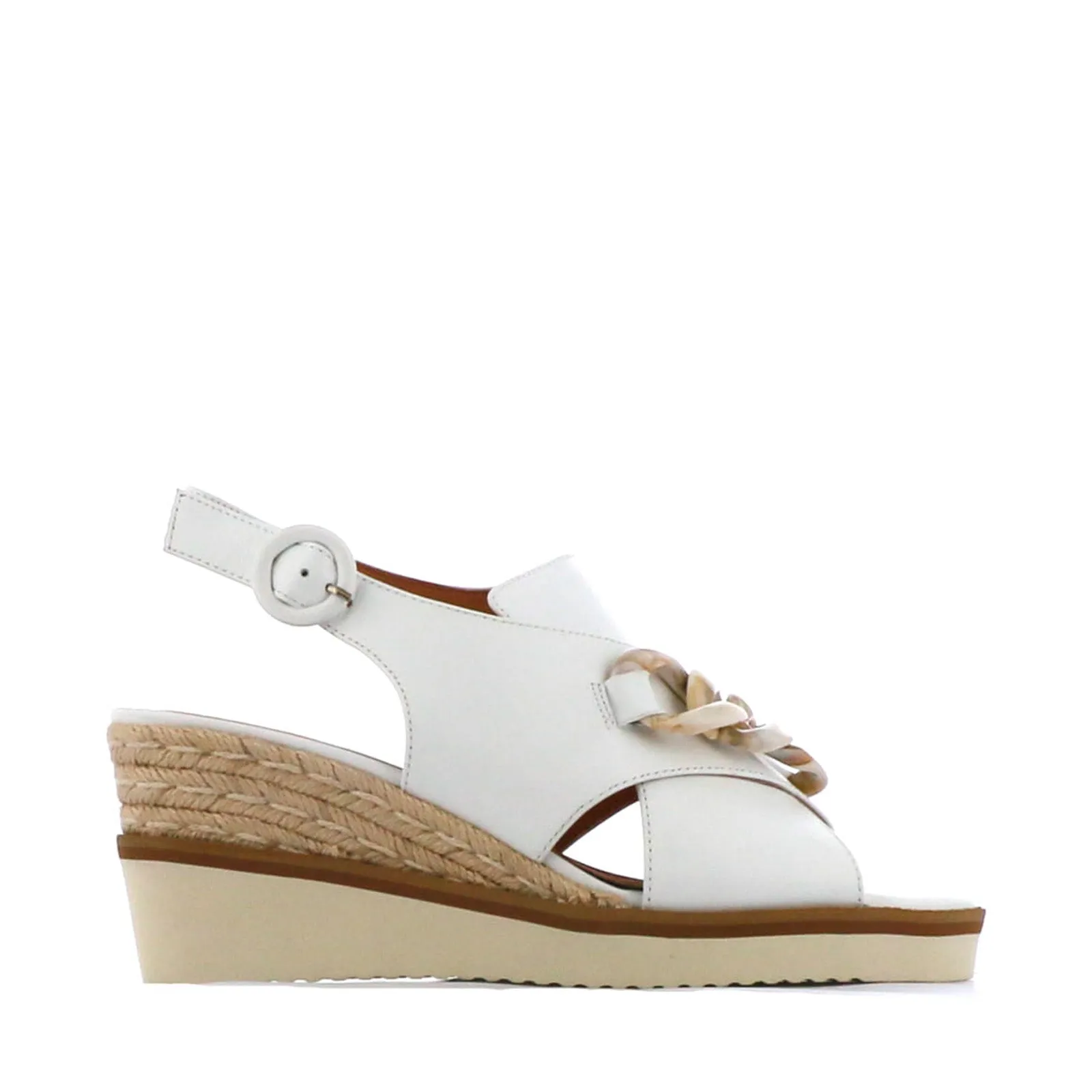 WAYFARER WEDGE SANDAL LEATHER