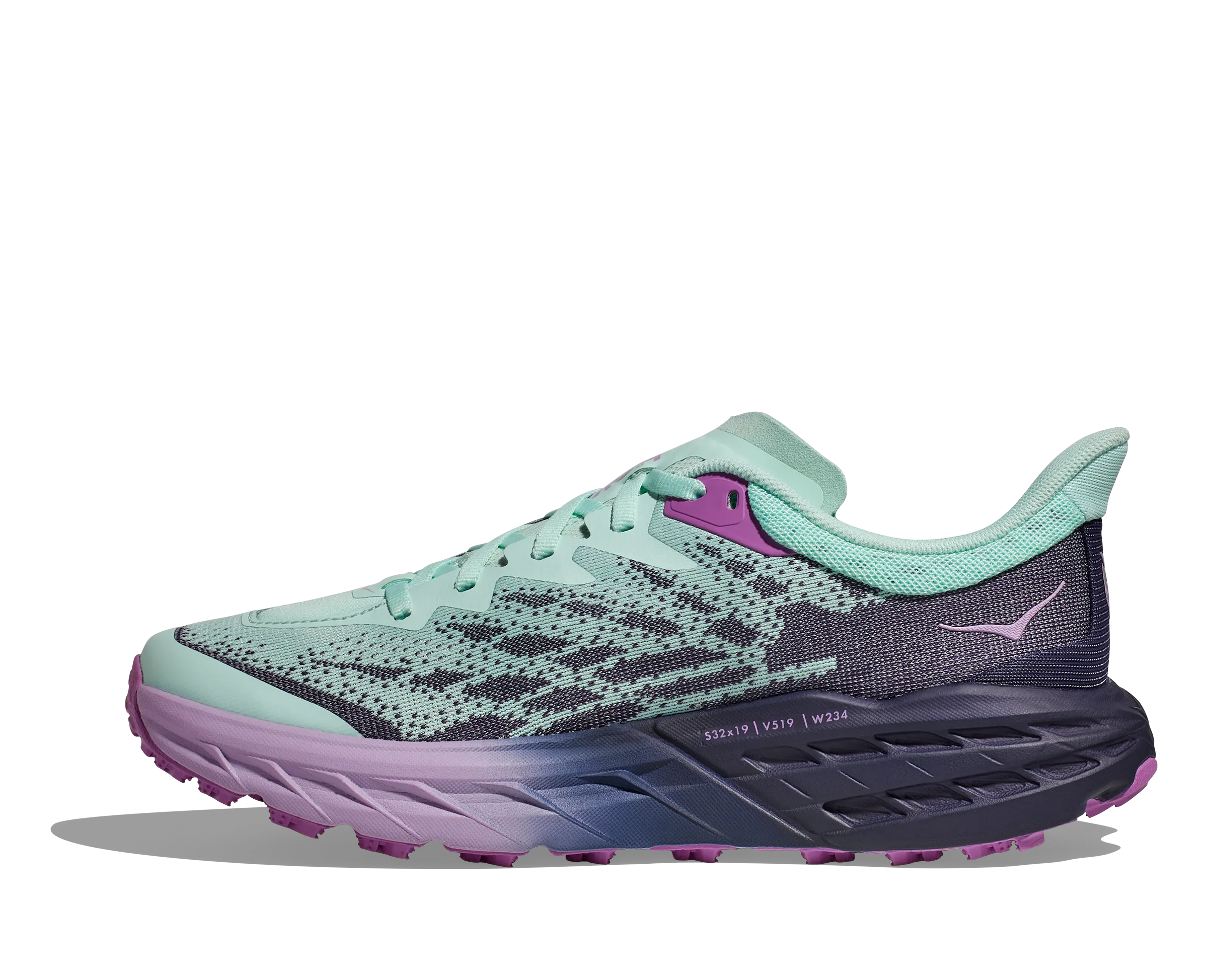 Women's Hoka Speedgoat 5 Color: Sunlit Ocean/Night Sky